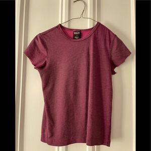 Patagonia Capilene short sleeve cut pink tee XS